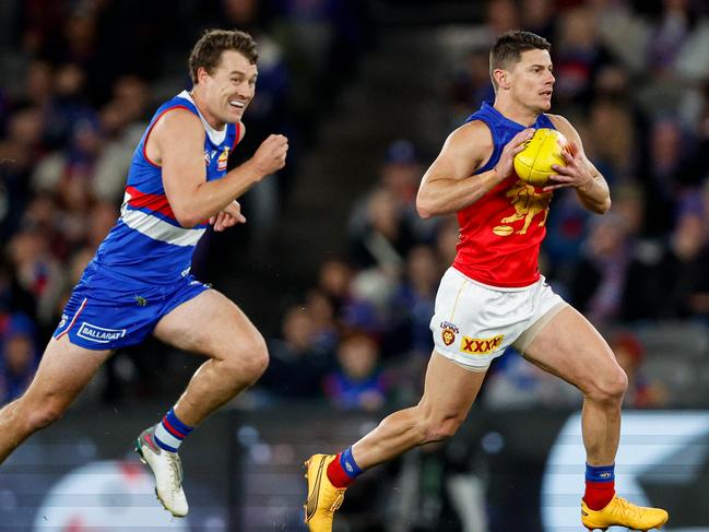 Dayne Zorko has been a revelation off halfback this year. Picture: Dylan Burns/AFL Photos via Getty Images