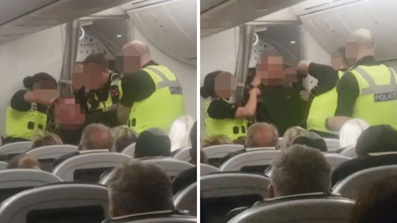 Passenger smacks flight attendant in face