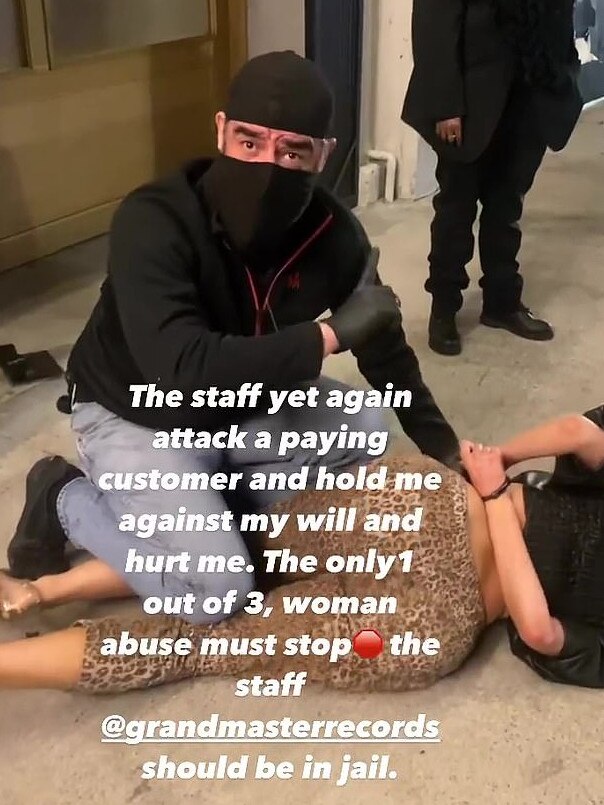 Farrah Abraham was arrested in Los Angeles over the weekend for allegedly slapping a security guard. Picture: Instagram