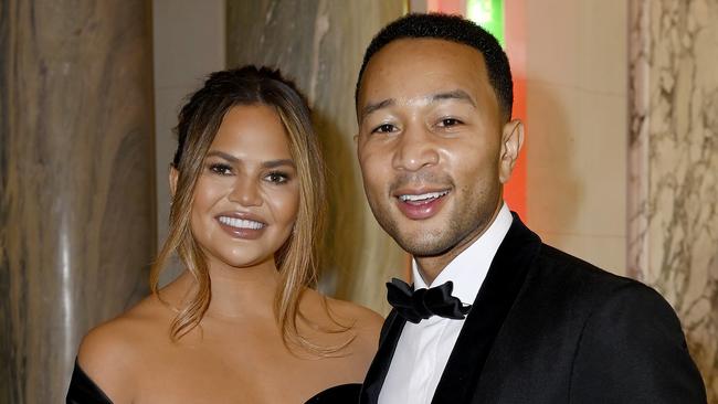 “How can this be real,” Teigen wrote. Picture: Getty Images.