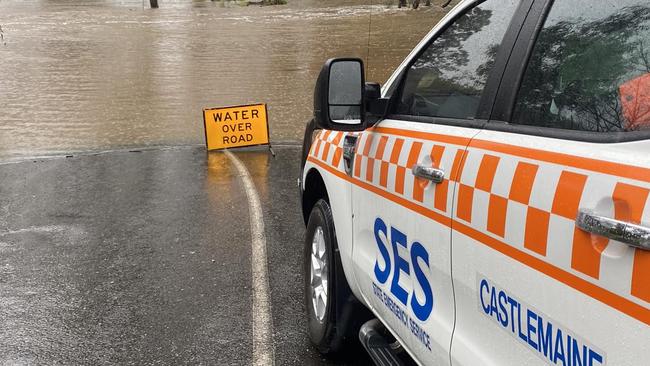 The SES is responding to flooding across Victoria on October 13. Picture: SES