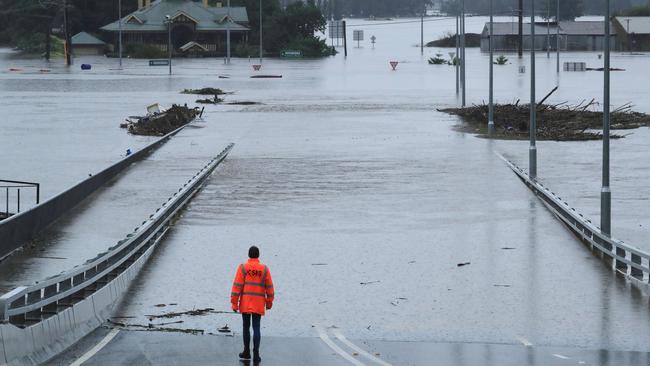 The Hawkesbury river at Windsor Bridge, Windsor, northwest Sydney. Picture: John Feder