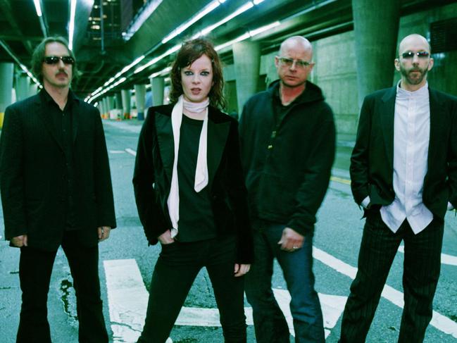 The band consists of Butch Vig, Manson, Steve Marker and Duke Erikson.