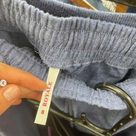 But just days later an eagle-eyed fan spotted a set of the loungewear set at a Salvo near Bec’s house. Picture: Celeb Spellcheck/Instagram