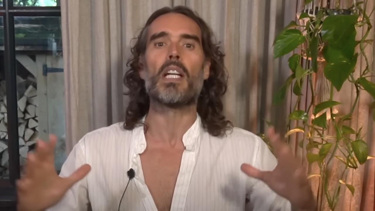 Russell Brand has claimed he is a victim of a 'war against free speech' in a new video addressing his explosive sexual misconduct allegations.