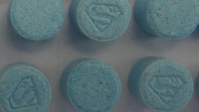 High-dose MDMA, commonly known as ecstasy tablets.