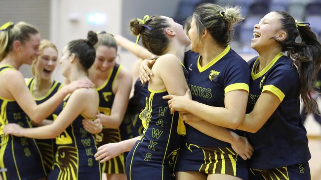 Monash University Storm joined forces with AFL’s Hawthorn and Hawks Netball was born  Picture:  Grant Treeby