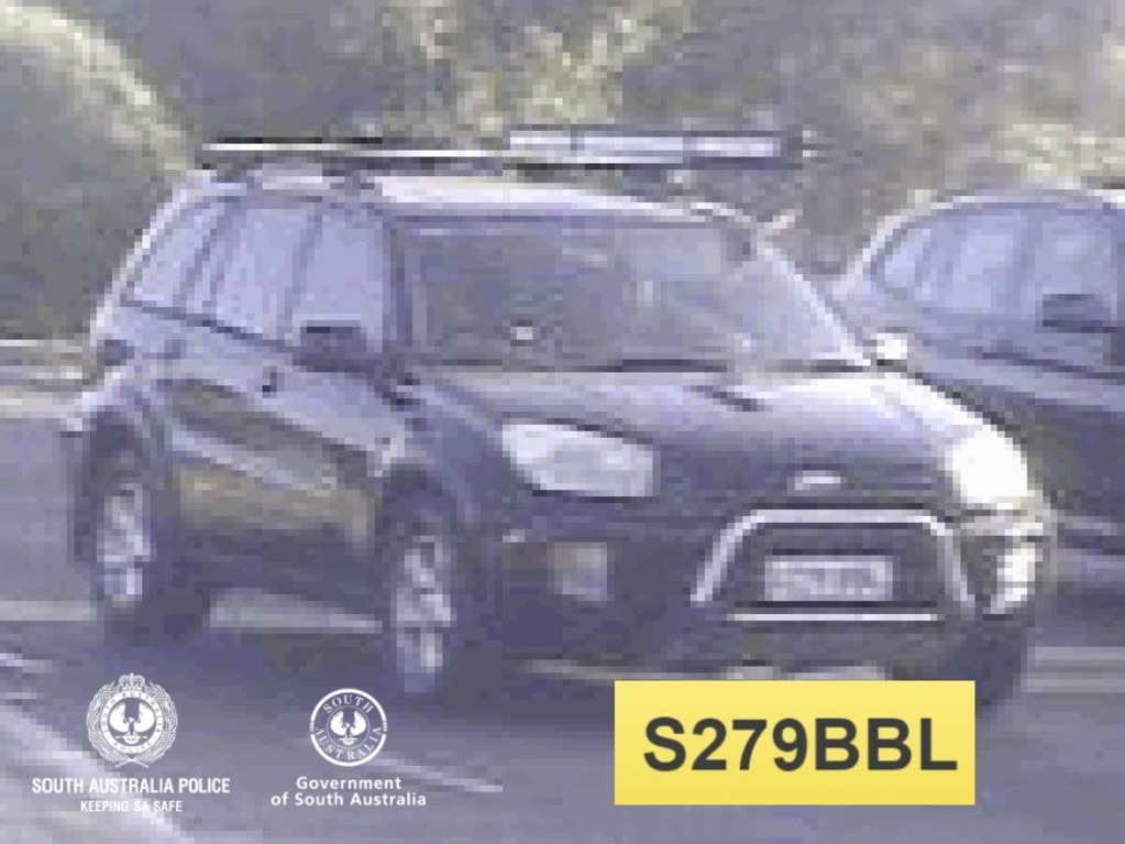 Burdon stole this Toyota RAV4 stolen following his escape from prison. Picture: SA Police