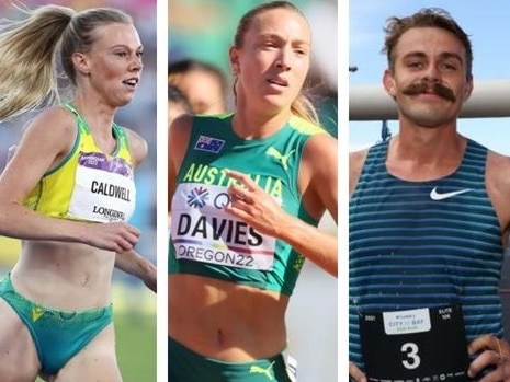 Some of the stars of the Australian world cross country selection trials.