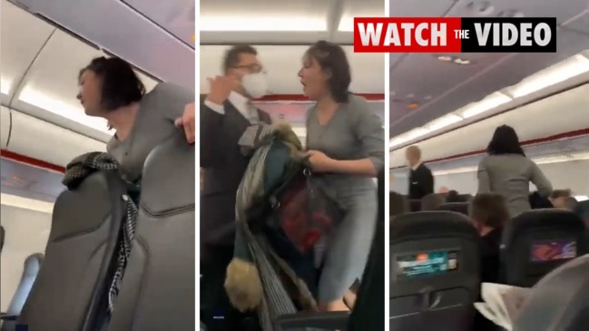 Maskless woman booted from plane coughs on passengers: 'Everybody dies!'