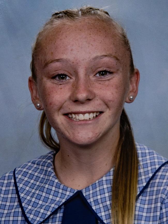 Meg Thomas suicided, aged 13.