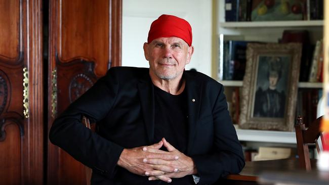 Peter FitzSimons has taken a shot at Stan Grant’s parody of his party in The Australian’s summer novel. Picture: Jane Dempster