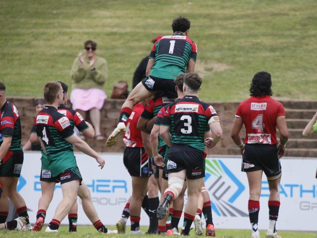 Colyton score a try. Picture Warren Gannon Photography