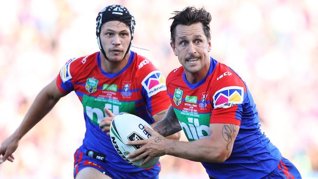 Newcastle are ready to stake their future on Pearce and Ponga. Photo: Brett Costello