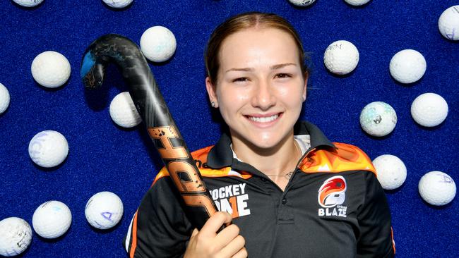 Hockey player Claire Colwill. Picture: Tony Martin