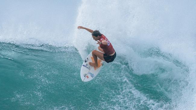 Sally Fitzgibbons will be for a world title. Picture: Tony Heff/World Surf League