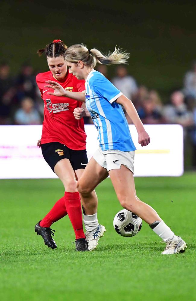 SOCCER: Women's Sunshine Coast Fire V Maroochy Swans. Picture: Patrick Woods.