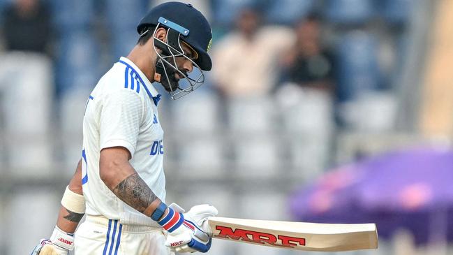 India's Virat Kohli has been battling for Test runs. (Photo by INDRANIL MUKHERJEE / AFP)