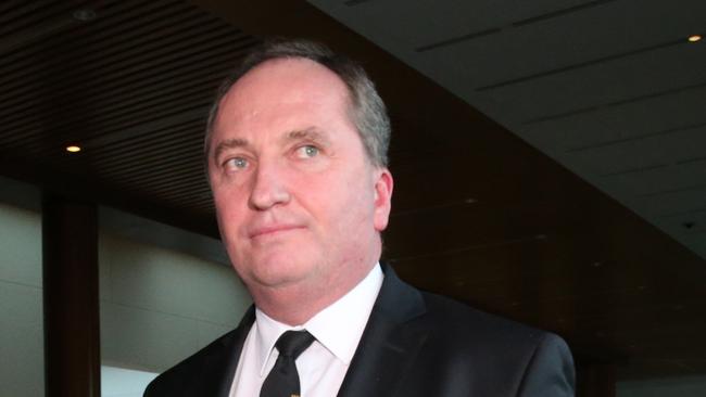 Minister for Agriculture and Deputy PM Barnaby Joyce in 2015. Picture: Ray Strange.