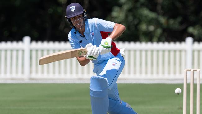 Sam Konstas representing NSW U17 in Mackay last season. Picture: NSW Cricket.