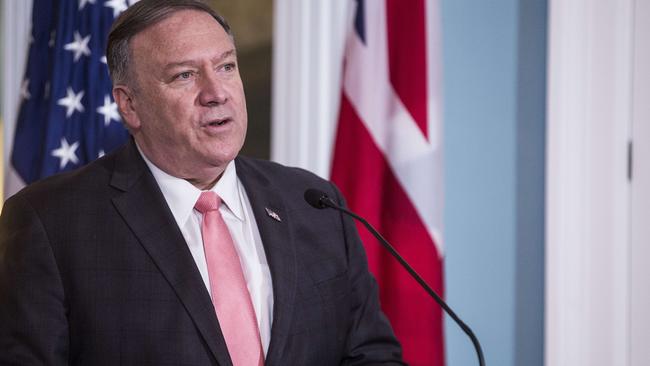 US Secretary of State Mike Pompeo. Picture: Zach Gibson/Getty Images/AFP