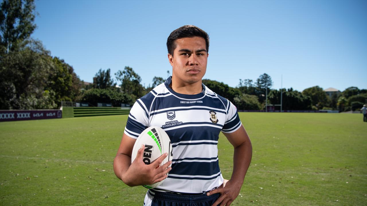 Xavier Va’a, St Mary’s College Toowoomba. PICTURE: Brad Fleet