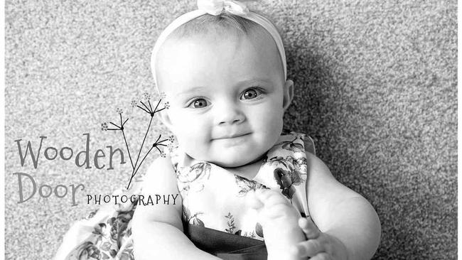 Sophia Grace Nicholas-Pugh was born via IVF and a donated egg. Picture: Hayley Love