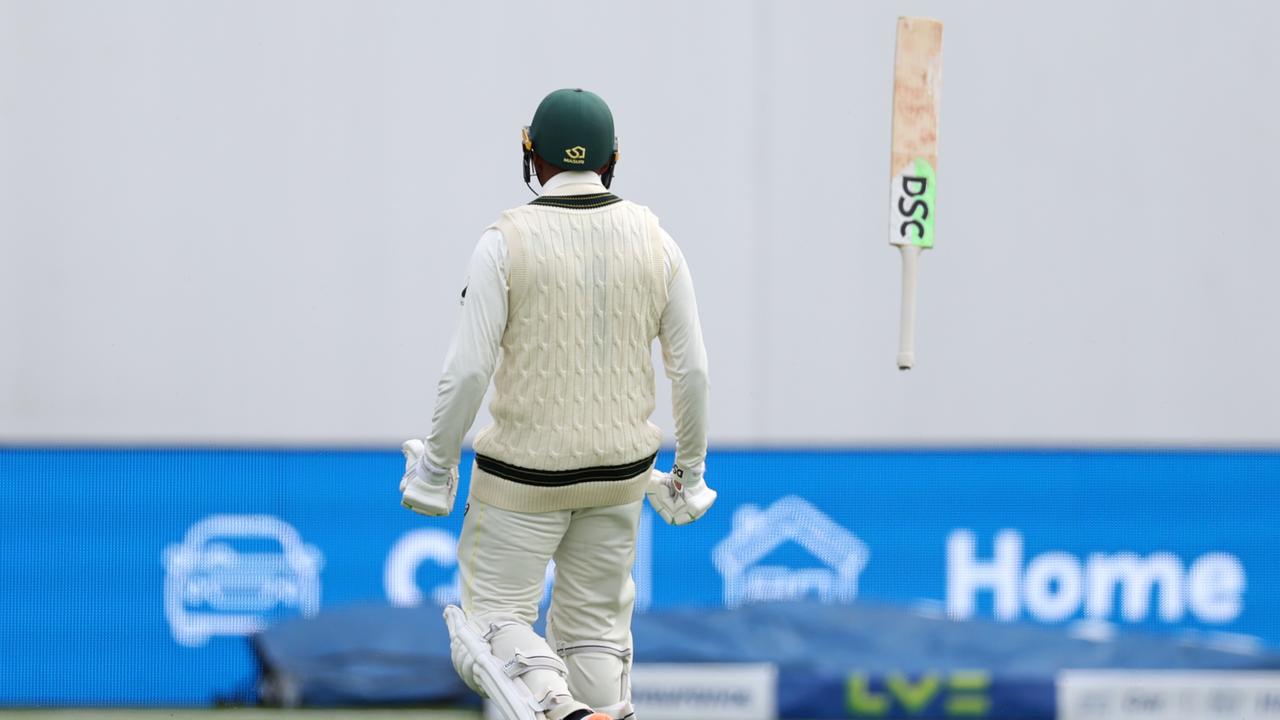 Khawaja said his unique celebration was just an outpouring of emotion. (Photo by Ryan Pierse/Getty Images)