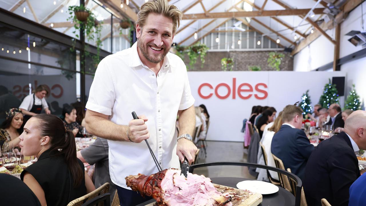 Curtis Stone served up his festive favourites at the Coles and Liquorland Christmas specials launch on Thursday.