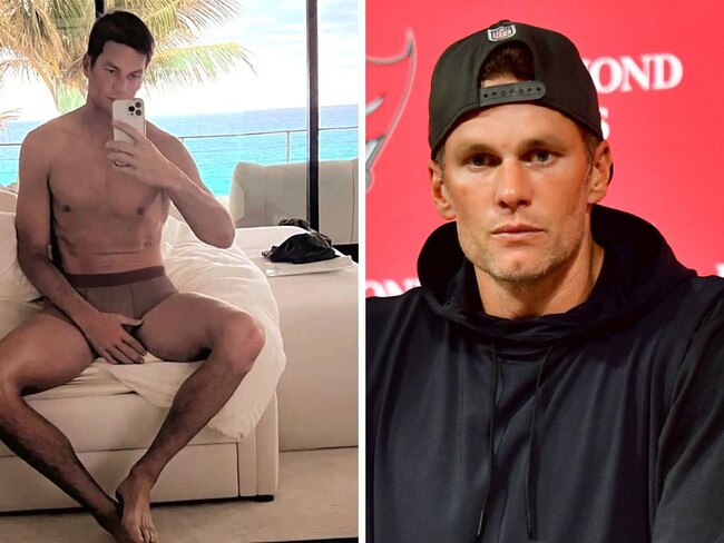 Tom Brady gives fans the photo nobody was asking for. Photo: Instagram, Getty.