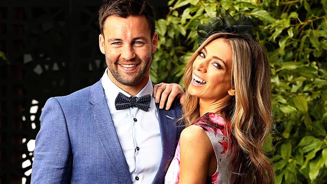 Glamour couple Jimmy and Nadia Bartel have reportedly split. Picture: Tim Carrafa