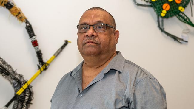 Cairns Indigenous Art Fair (CAIF) CEO Dennis Stokes said the popular annual festival would return ‘to its roots’ at the Tanks Arts Centre this year. Picture Emily Barker.