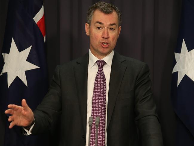 A spokesman for Digital Transformation Minister Michael Keenan said the new biometric ID system was is still a work in progress. Picture Kym Smith