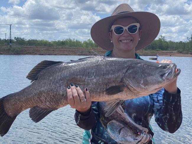 Hayley Palazzi caught the $5,000 charity fish. Picture: Supplied