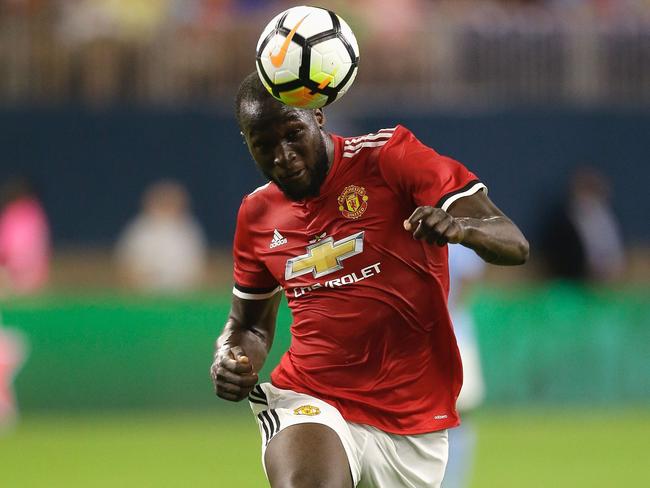 Romelu Lukaku will lead the Manchester United attack this season.