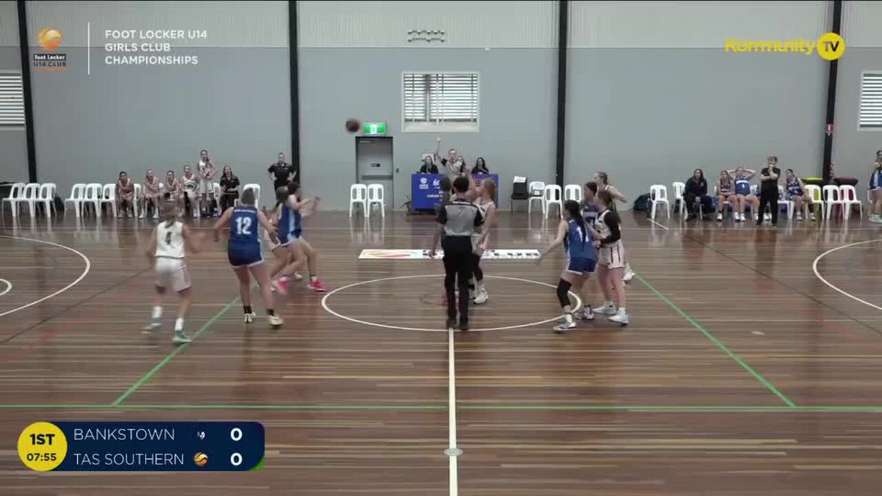 Replay: Bankstown Bruins v Tasmania Southern Kangaroos (Girls) - 2024 Basketball Australia U14 Club  Championships Day 2