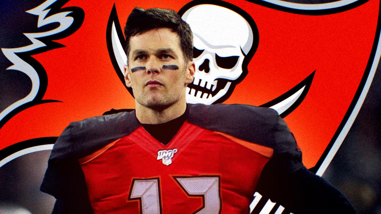 Tom Brady and the Buccaneers? It's just... kinda weird.