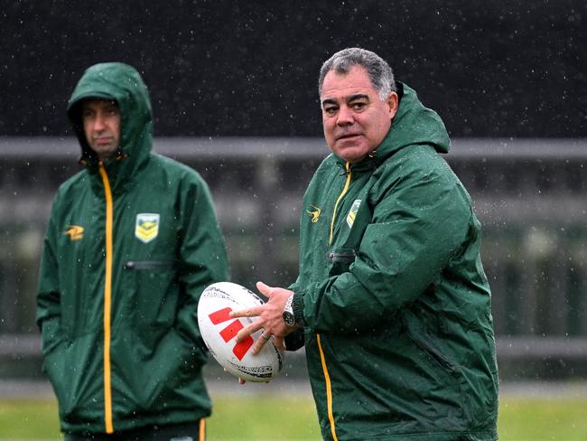 Kangaroos coach Mal Meninga has been appointed patron of the Family of League. Picture: Getty Images