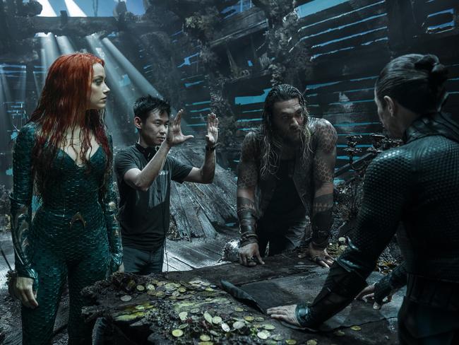 Australian director James Wan said the attraction of Aquaman was mostly in world-creation. Picture: Warner Bros