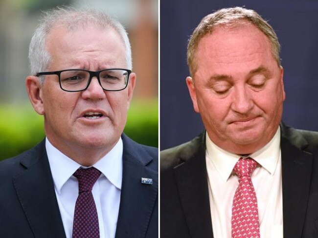 ScoMo’s message to Joyce after ‘liar’ texts