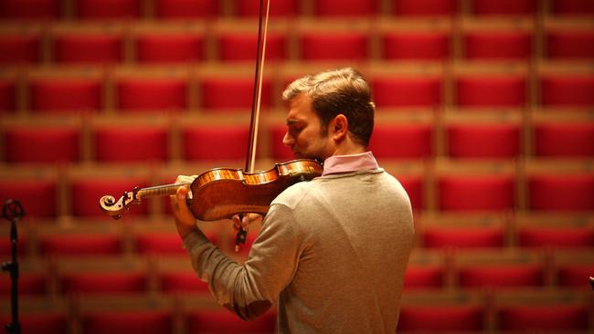 French violinist Renaud Capucon performed Erich Korngold’s concerto with the Sydney Symphony Orchestra.