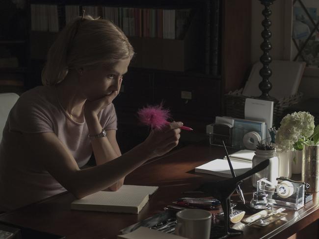 Rosamund Pike starred in Gone Girl, one of Papandrea’s films.