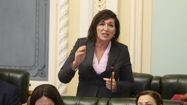 Labor MP Leeanne Enoch defended the blowout, saying there was a need to “keep pace”. Picture: AAP/Richard Waugh