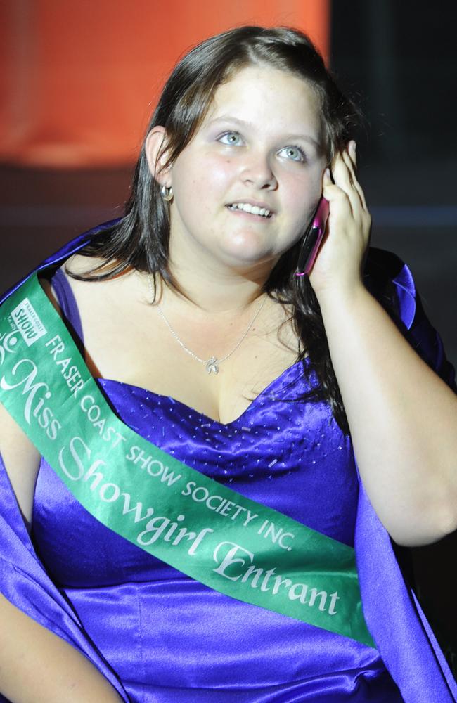 Fraser Coast Showgirl runner up 2011: Samantha Stevenson. Photo: Valerie Horton / Fraser Coast Chronicle