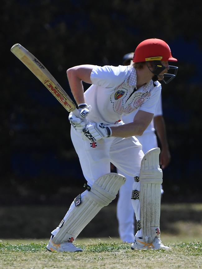 Preston Baseball vs Reservoir Cobras. Rhys Smith batting. Picture: Andrew Batsch