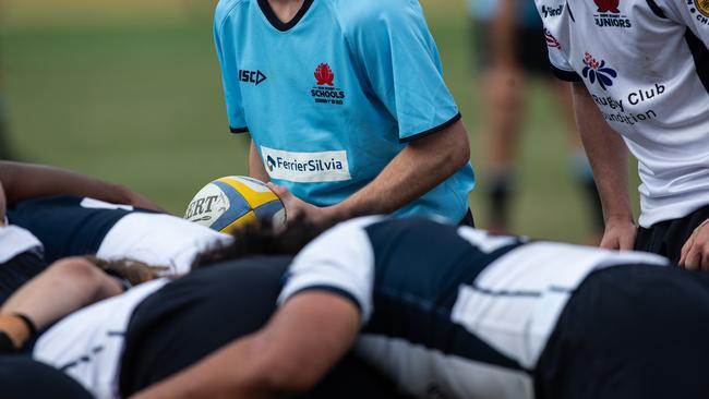 03/07/23. News Local. Sport.Merrylands, Sydney, NSW, Australia.2023 Australian Schools Rugby Championship at Eric Tweedale Stadium, MerrylandsGeneric action picturesPicture: Julian Andrews