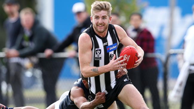 After a bright start to the season Pie Sam Murray is stuck in the VFL. Pic: Michael Klein