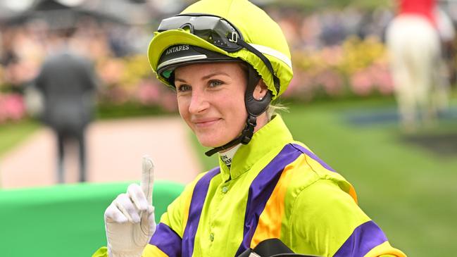 Jamie Kah finished with six winners during Melbourne Cup Week after a treble on Champions Stakes Day. Picture: Vince Caligiuri/Getty Images