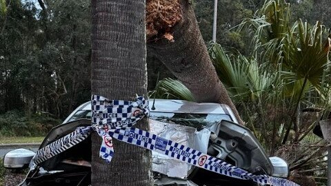 Police are investigating a serious crash on the corner of Twin Waters and Ocean Drives.