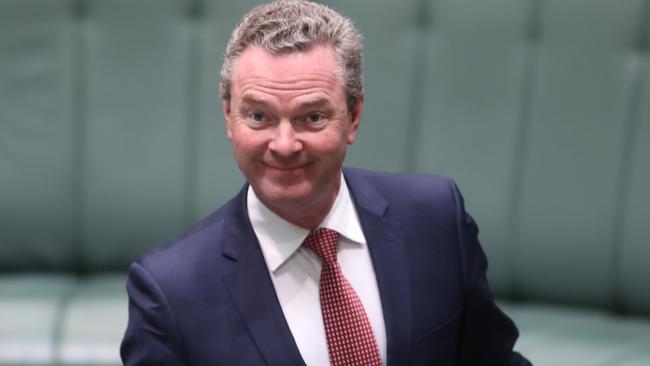 Christopher Pyne said marriage equality had nothing to do with freedom of speech. Picture: Gary Ramage